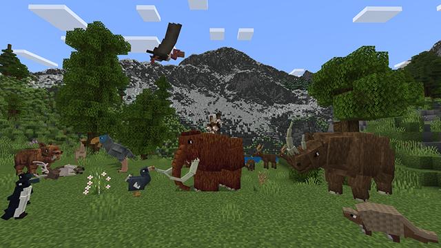 Screenshot of the Minecraft Bedrock Marketplace product The Ice Age created by Norvale.