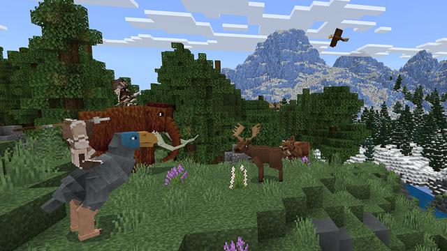 Screenshot of the Minecraft Bedrock Marketplace product The Ice Age created by Norvale.