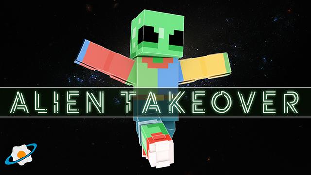 Thumbnail of the Minecraft Bedrock Marketplace product Alien Takeover created by NovaEGG.
