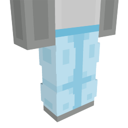 Thumbnail of the Minecraft Bedrock Marketplace product Baby Blue Techwear Pants created by NovaEGG.