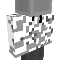 Thumbnail of the Minecraft Bedrock Marketplace product Black and White Camo Jacket Shift created by NovaEGG.