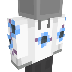 Thumbnail of the Minecraft Bedrock Marketplace product Blue Flower Hoodie created by NovaEGG.
