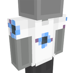Thumbnail of the Minecraft Bedrock Marketplace product Blue Flower Shirt created by NovaEGG.