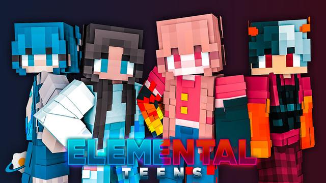 Thumbnail of the Minecraft Bedrock Marketplace product Elemental Teens created by NovaEGG.