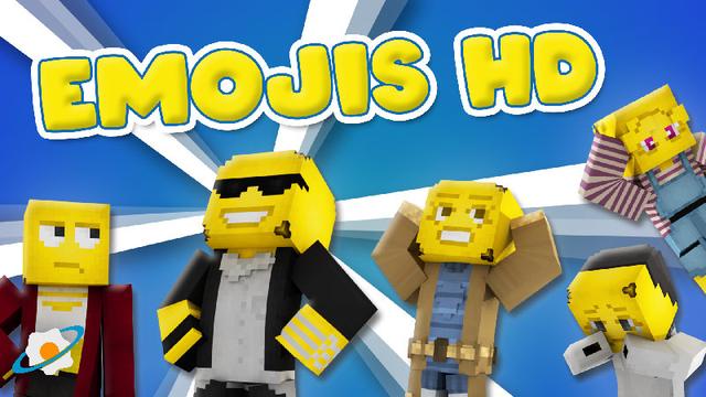 Thumbnail of the Minecraft Bedrock Marketplace product Emojis HD created by NovaEGG.