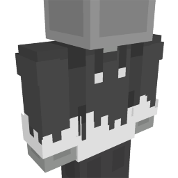 Thumbnail of the Minecraft Bedrock Marketplace product Flat White Fire Jacket created by NovaEGG.