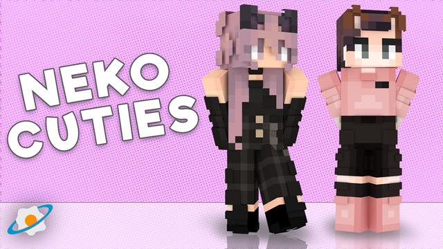 Thumbnail of the Minecraft Bedrock Marketplace product Neko Cuties created by NovaEGG.