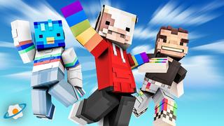 Thumbnail of the Minecraft Bedrock Marketplace product Rainbow Animal Party created by NovaEGG.