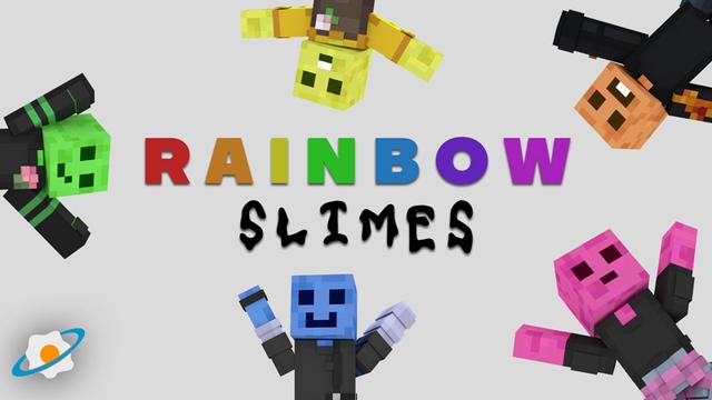 Thumbnail of the Minecraft Bedrock Marketplace product Rainbow Slimes created by NovaEGG.