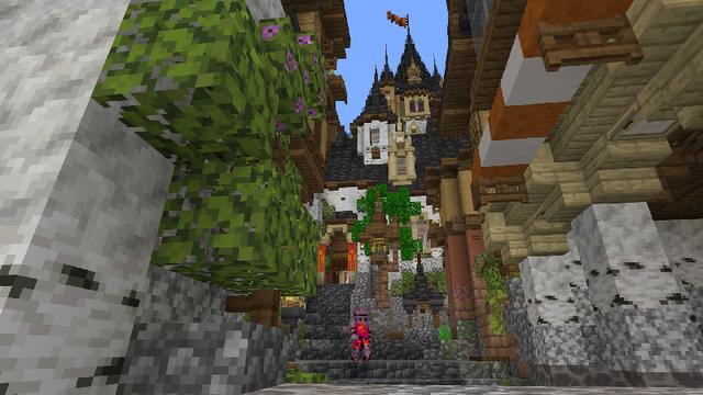 Screenshot of the Minecraft Bedrock Marketplace product CASTLE SIEGE created by Novasoft.