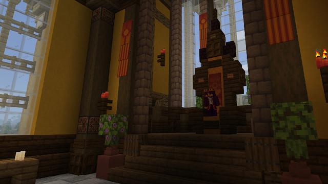 Screenshot of the Minecraft Bedrock Marketplace product CASTLE SIEGE created by Novasoft.
