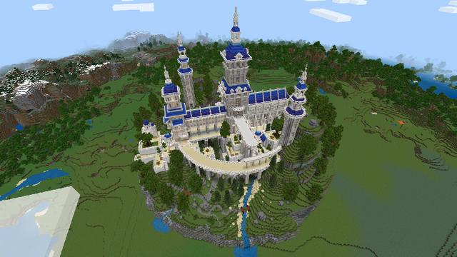 Screenshot of the Minecraft Bedrock Marketplace product CASTLE 2 created by Novasoft.
