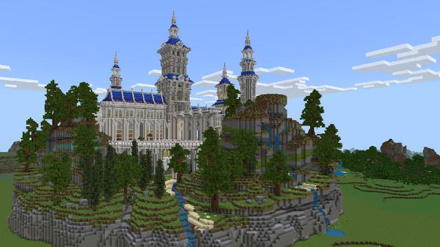 Screenshot of the Minecraft Bedrock Marketplace product CASTLE 2 created by Novasoft.