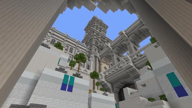 Screenshot of the Minecraft Bedrock Marketplace product CASTLE 2 created by Novasoft.