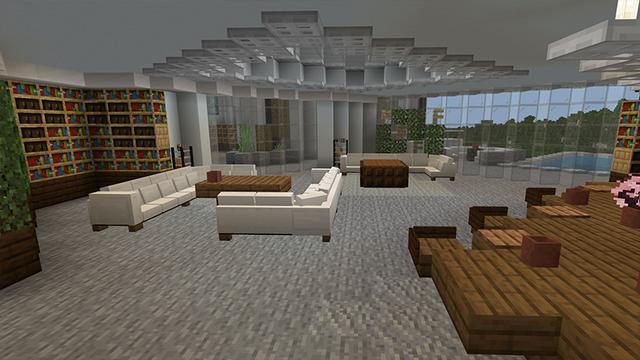 Screenshot of the Minecraft Bedrock Marketplace product CREATOR HOUSE created by Novasoft.
