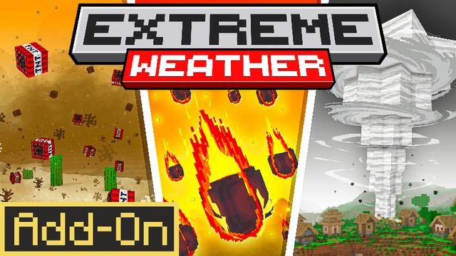 Thumbnail of the Minecraft Bedrock Marketplace product EXTREME WEATHER created by Novasoft.