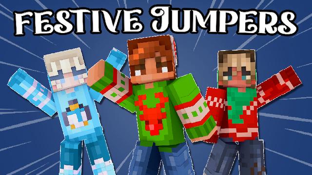 Thumbnail of the Minecraft Bedrock Marketplace product Festive Jumpers created by Novasoft.