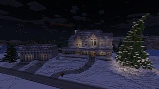 Screenshot of the Minecraft Bedrock Marketplace product Festive Roleplay created by Novasoft.