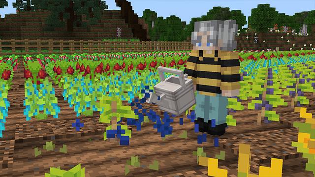 Screenshot of the Minecraft Bedrock Marketplace product FOOD EXPANSION created by Novasoft.