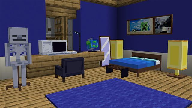 Screenshot of the Minecraft Bedrock Marketplace product FURNITURE created by Novasoft.