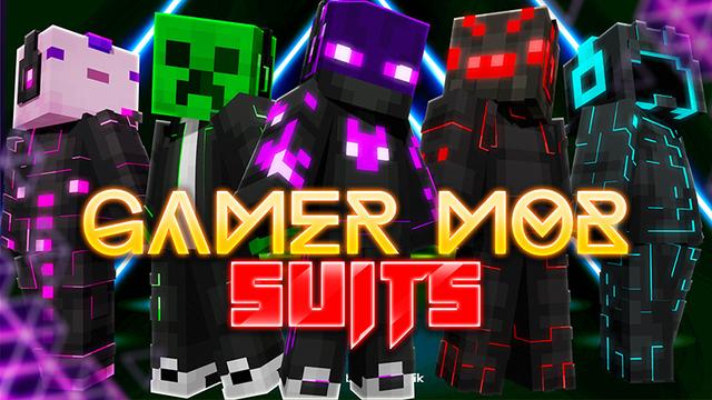 Thumbnail of the Minecraft Bedrock Marketplace product Gamer Mob Suits created by Novasoft.