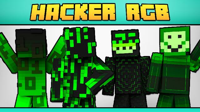 Thumbnail of the Minecraft Bedrock Marketplace product HACKER RGB created by Novasoft.
