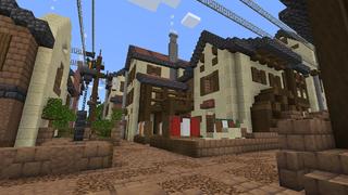 Screenshot of the Minecraft Bedrock Marketplace product Harbour Survival created by Novasoft.