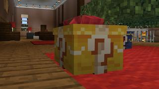 Screenshot of the Minecraft Bedrock Marketplace product LUCKY PRESENTS created by Novasoft.