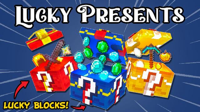 Thumbnail of the Minecraft Bedrock Marketplace product LUCKY PRESENTS created by Novasoft.