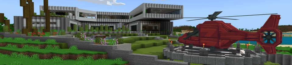 Panorama of the Minecraft Bedrock Marketplace product Millionaire Roleplay created by Novasoft.
