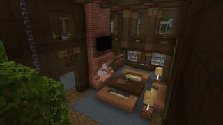 Screenshot of the Minecraft Bedrock Marketplace product Modern House Roleplay created by Novasoft.