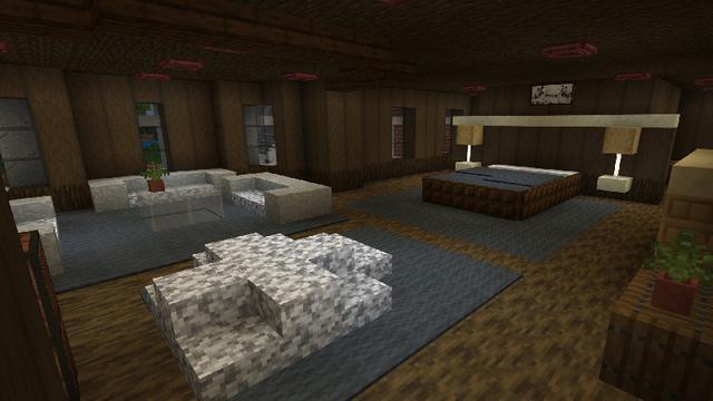 Screenshot of the Minecraft Bedrock Marketplace product Modern House Roleplay created by Novasoft.
