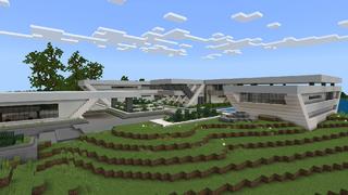 Screenshot of the Minecraft Bedrock Marketplace product MODERN MANSION ROLEPLAY created by Novasoft.