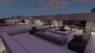 Screenshot of the Minecraft Bedrock Marketplace product MODERN MANSION ROLEPLAY created by Novasoft.