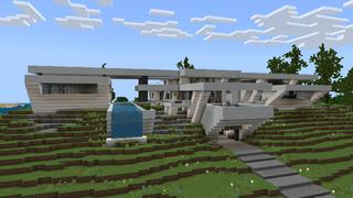 Screenshot of the Minecraft Bedrock Marketplace product MODERN MANSION ROLEPLAY created by Novasoft.