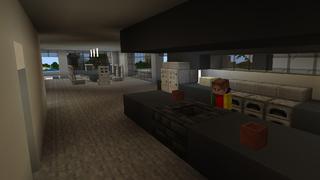Screenshot of the Minecraft Bedrock Marketplace product MODERN MANSION ROLEPLAY created by Novasoft.