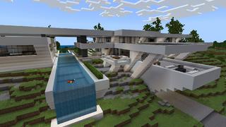 Screenshot of the Minecraft Bedrock Marketplace product MODERN MANSION ROLEPLAY created by Novasoft.