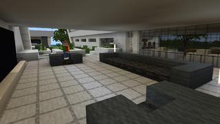 Screenshot of the Minecraft Bedrock Marketplace product MODERN MANSION ROLEPLAY created by Novasoft.