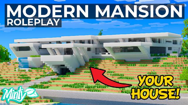 Thumbnail of the Minecraft Bedrock Marketplace product MODERN MANSION ROLEPLAY created by Novasoft.