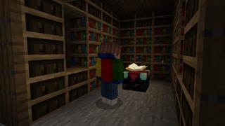 Screenshot of the Minecraft Bedrock Marketplace product Modern Sky Base! created by Novasoft.