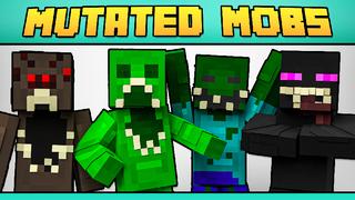 Thumbnail of the Minecraft Bedrock Marketplace product MUTATED MOBS created by Novasoft.