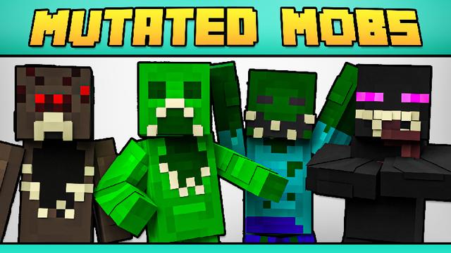 Thumbnail of the Minecraft Bedrock Marketplace product MUTATED MOBS created by Novasoft.
