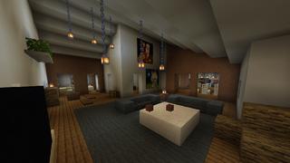 Screenshot of the Minecraft Bedrock Marketplace product Neighbourhood Bunkers created by Novasoft.