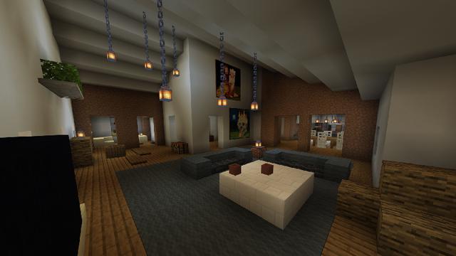Screenshot of the Minecraft Bedrock Marketplace product Neighbourhood Bunkers created by Novasoft.