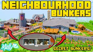 Thumbnail of the Minecraft Bedrock Marketplace product Neighbourhood Bunkers created by Novasoft.