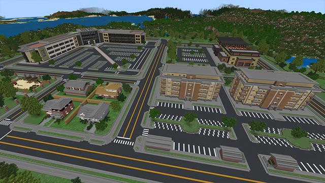 Screenshot of the Minecraft Bedrock Marketplace product Office Roleplay created by Novasoft.