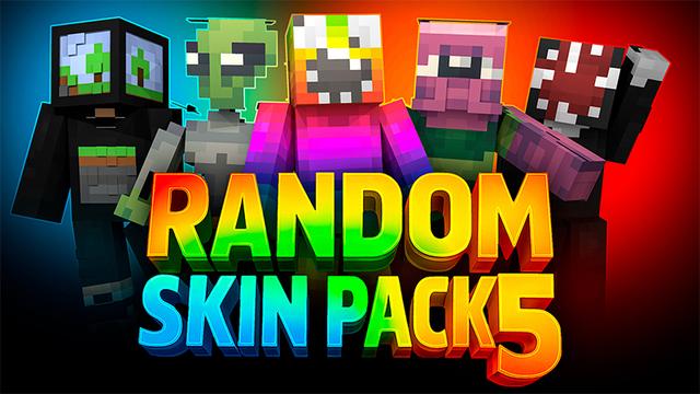Thumbnail of the Minecraft Bedrock Marketplace product RANDOM SKIN PACK 5 created by Minty.