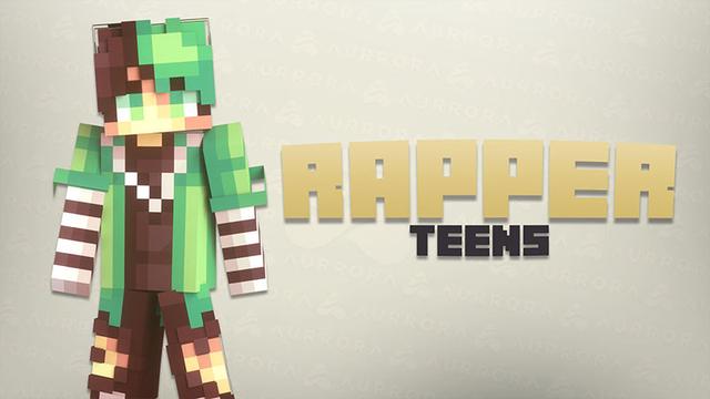 Thumbnail of the Minecraft Bedrock Marketplace product Rapper Teens created by Novasoft.