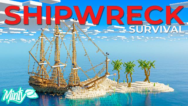 Thumbnail of the Minecraft Bedrock Marketplace product Shipwreck Survival created by Novasoft.