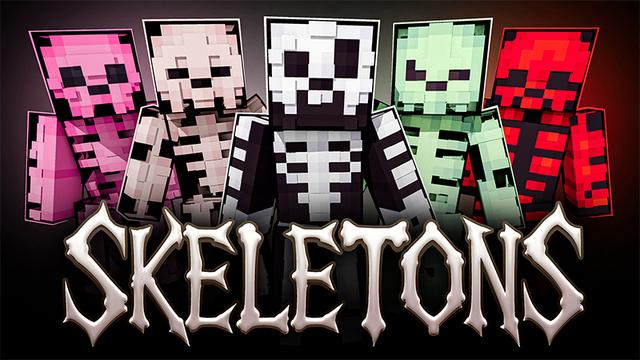 Thumbnail of the Minecraft Bedrock Marketplace product Skeletons created by Novasoft.
